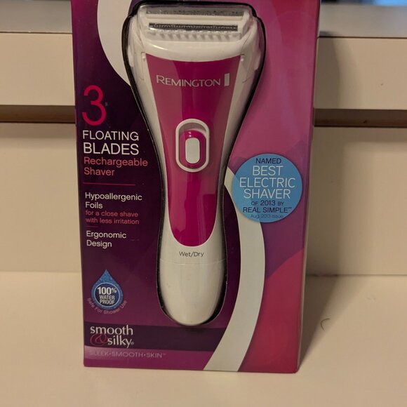 Remington Pink Rechargeable Shaver New - Picture 2 of 7
